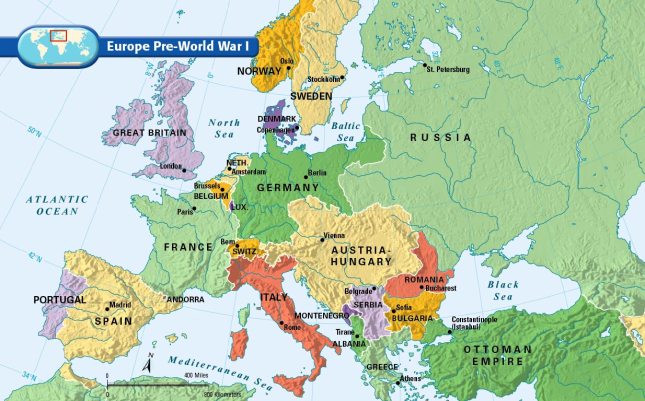 Europe Pre-World War I