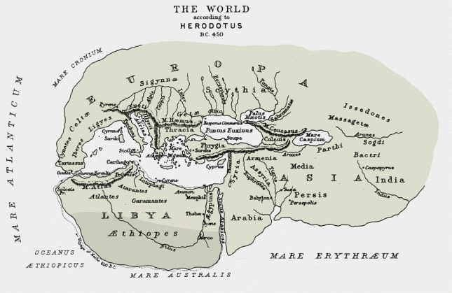The World according to Herodotus