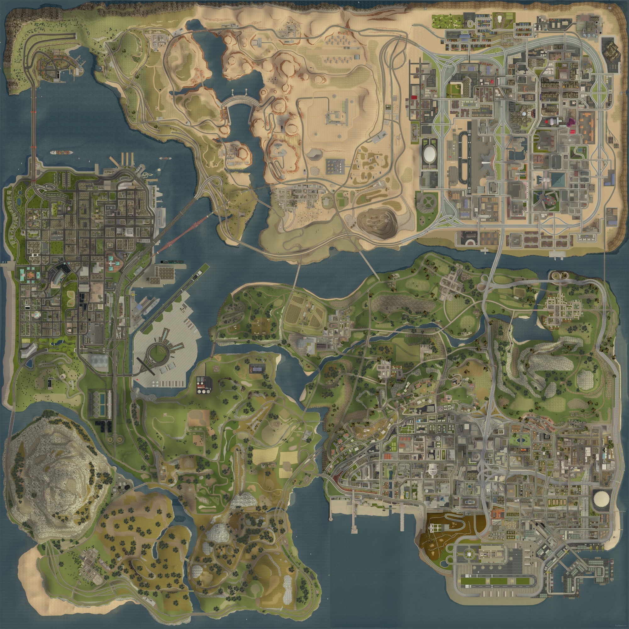Maps Mania: The Real World GTA V Map