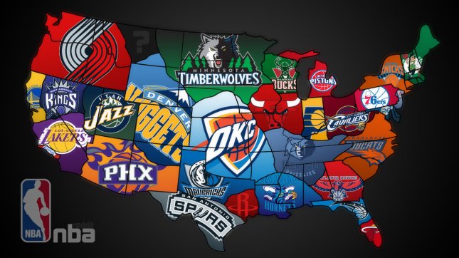 NBA Fan Map
